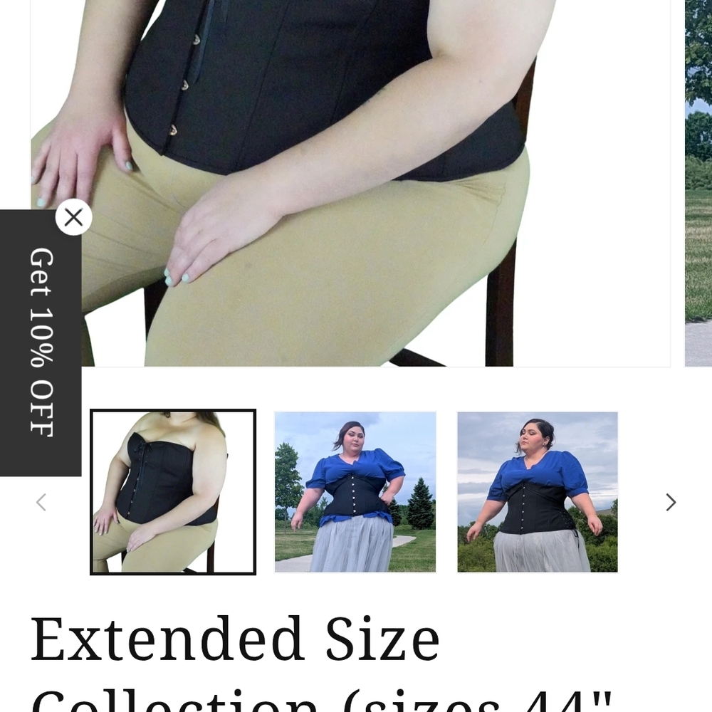 Black Corset Shapewear